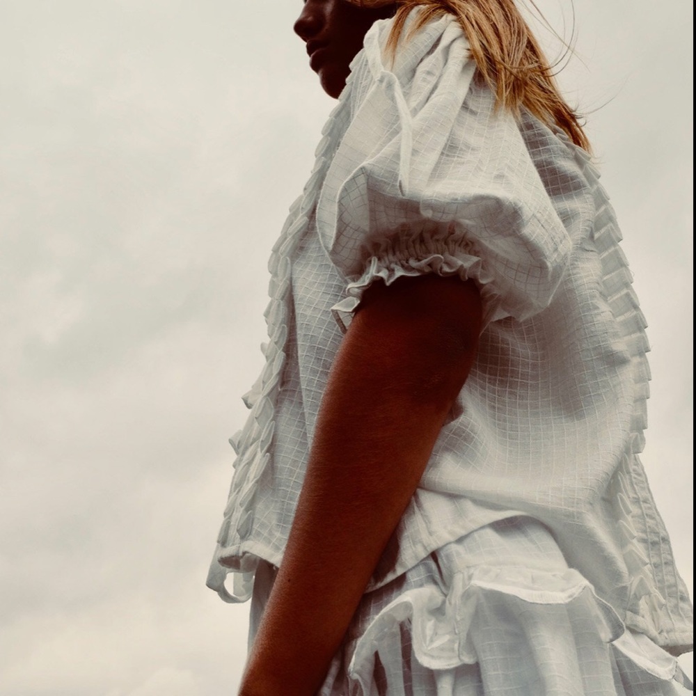 INNIKA CHOO Anita Goe Lilac Top